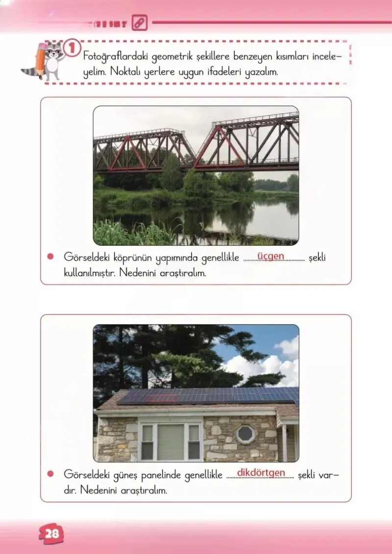 2. Sınıf Matematik Ders Kitabı Cevapları Meb Yayınları 1.Kitap Sayfa 28 Çözüm Görseli