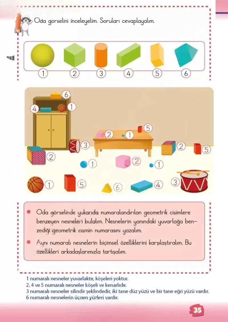 2. Sınıf Matematik Ders Kitabı Cevapları Meb Yayınları 1.Kitap Sayfa 35 Çözüm Görseli