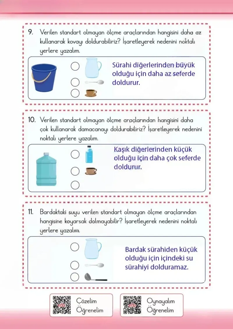 2. Sınıf Matematik Ders Kitabı Cevapları Meb Yayınları 1.Kitap Sayfa 53 Çözüm Görseli