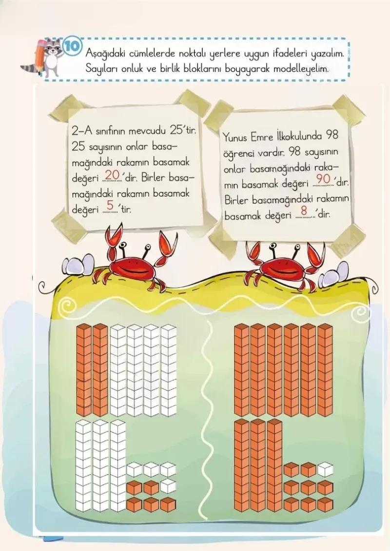 2. Sınıf Matematik Ders Kitabı Cevapları Meb Yayınları 1.Kitap Sayfa 88 Çözüm Görseli