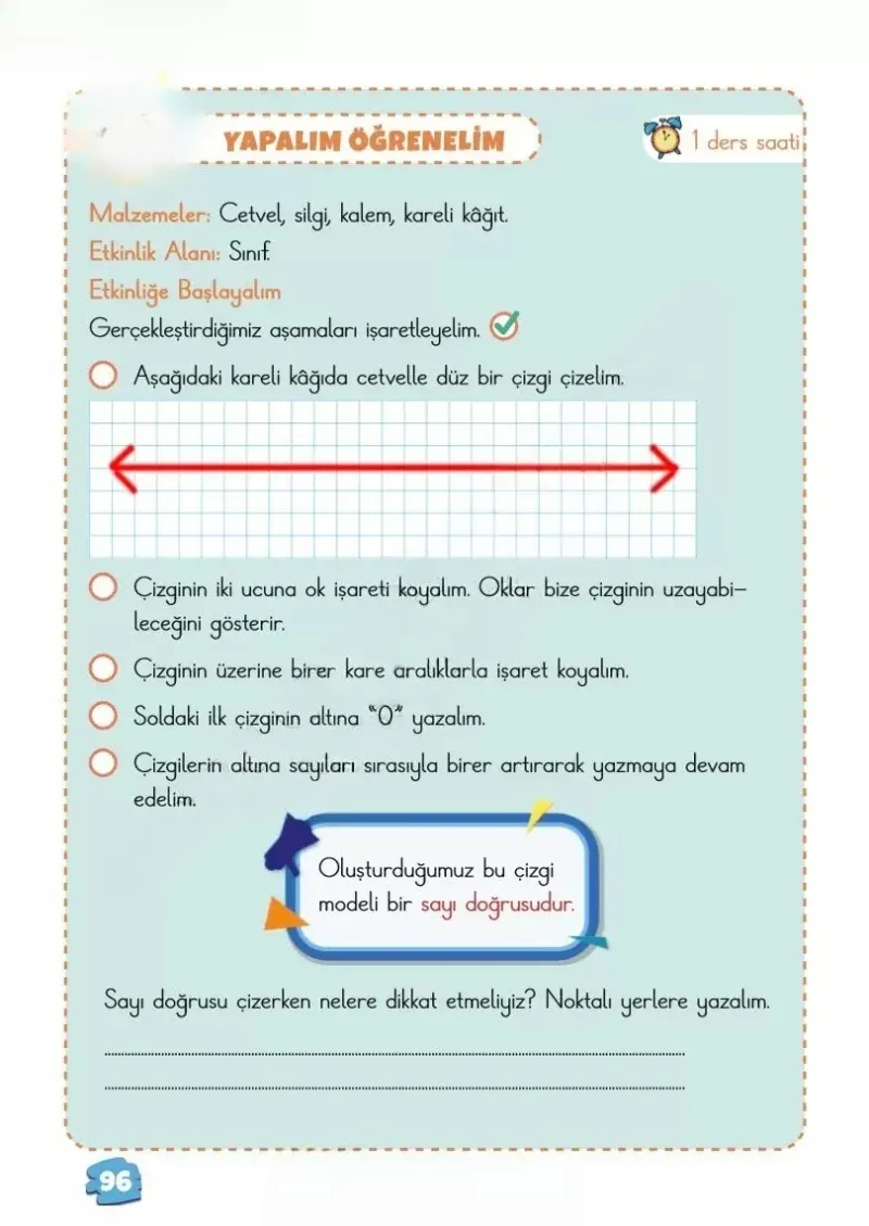 2. Sınıf Matematik Ders Kitabı Cevapları Meb Yayınları 1.Kitap Sayfa 96 Çözüm Görseli