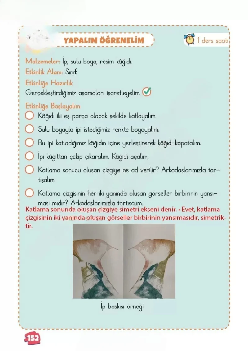 2. Sınıf Matematik Ders Kitabı Cevapları Meb Yayınları 2. Kitap Sayfa 152 Çözüm Görseli