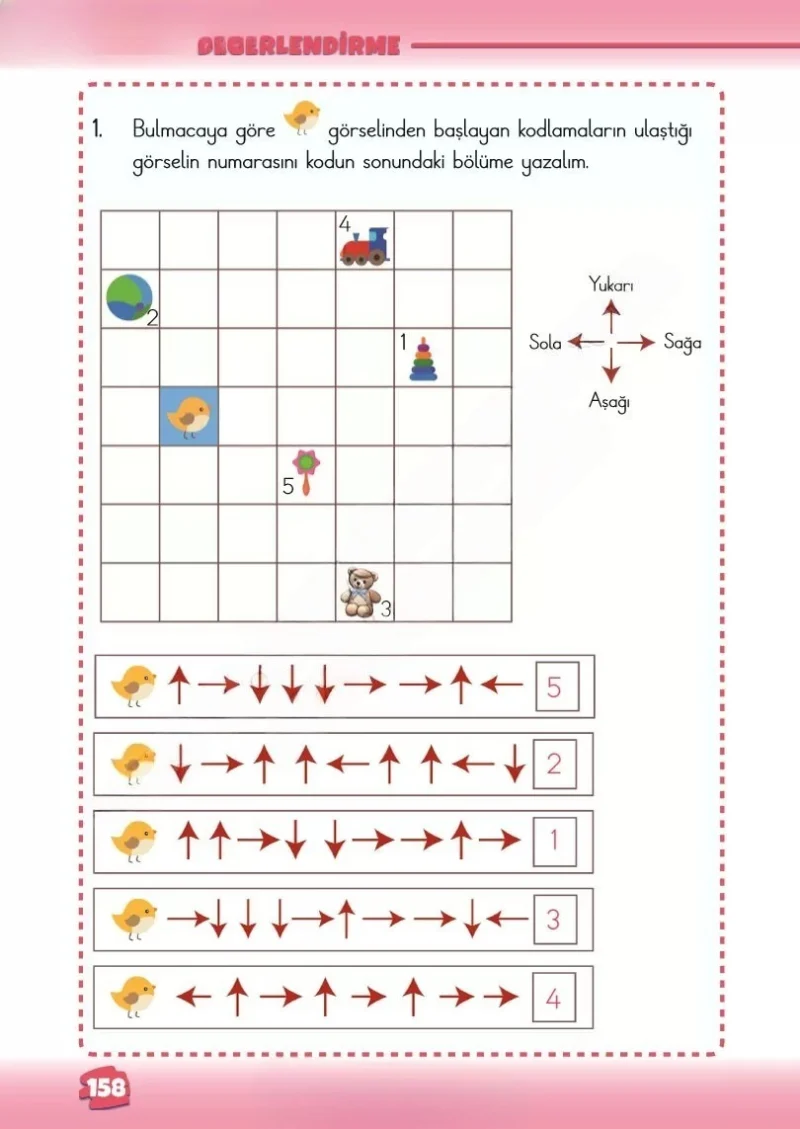 2. Sınıf Matematik Ders Kitabı Cevapları Meb Yayınları 2. Kitap Sayfa 158 Çözüm Görseli