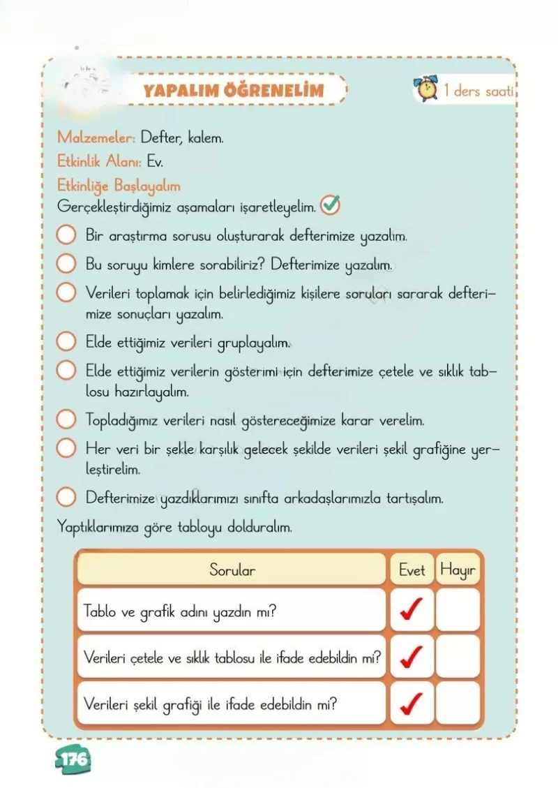 2. Sınıf Matematik Ders Kitabı Cevapları Meb Yayınları 2. Kitap Sayfa 176 Çözüm Görseli