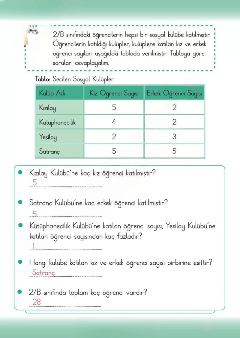 2. Sınıf Matematik Ders Kitabı Cevapları Meb Yayınları 2. Kitap Sayfa 181 Çözüm Görseli