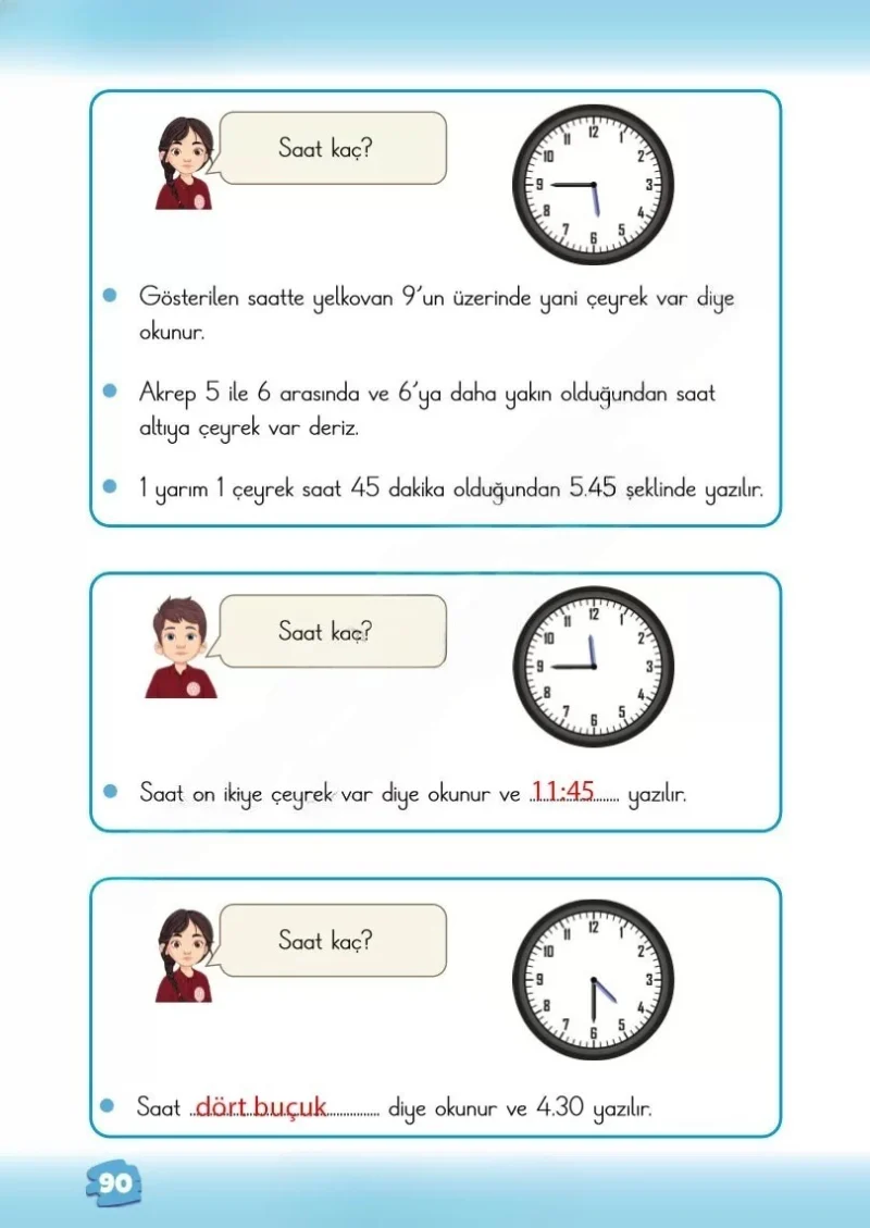 2. Sınıf Matematik Ders Kitabı Cevapları Meb Yayınları 2. Kitap Sayfa 90 Çözüm Görseli