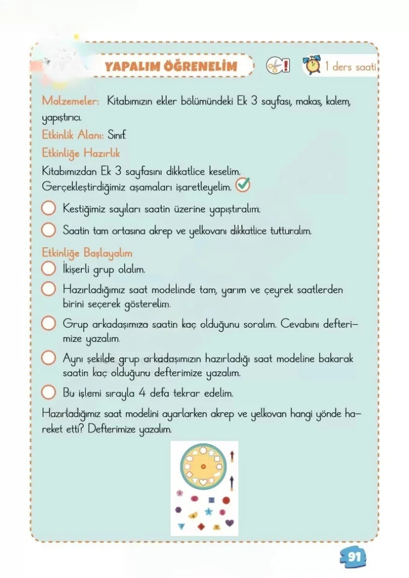 2. Sınıf Matematik Ders Kitabı Cevapları Meb Yayınları 2. Kitap Sayfa 91 Çözüm Görseli