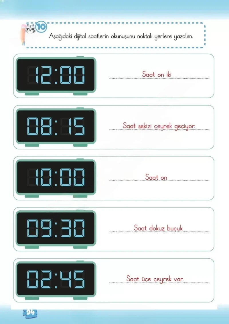 2. Sınıf Matematik Ders Kitabı Cevapları Meb Yayınları 2. Kitap Sayfa 94 Çözüm Görseli