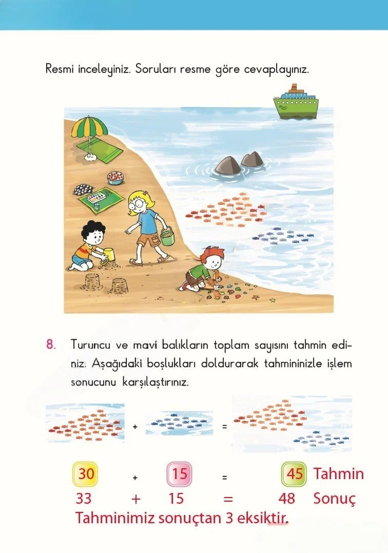 2. Sınıf Matematik Ders Kitabı Cevapları MHG Yayınları Sayfa 116 Çözüm Görseli