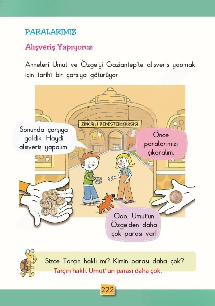 2. Sınıf Matematik Ders Kitabı Cevapları MHG Yayınları Sayfa 222 Çözüm Görseli
