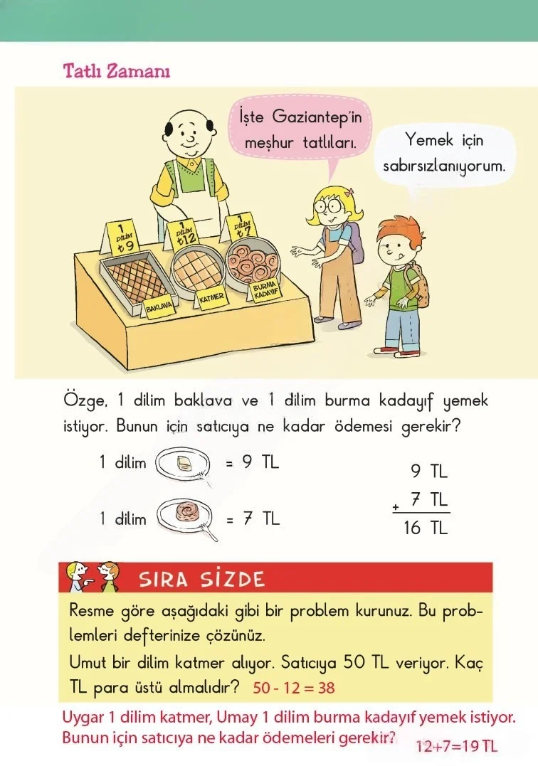 2. Sınıf Matematik Ders Kitabı Cevapları MHG Yayınları Sayfa 228 Çözüm Görseli