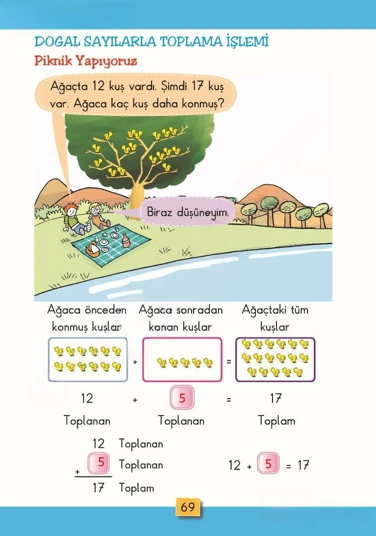 2. Sınıf Matematik Ders Kitabı Cevapları MHG Yayınları Sayfa 69 Çözüm Görseli