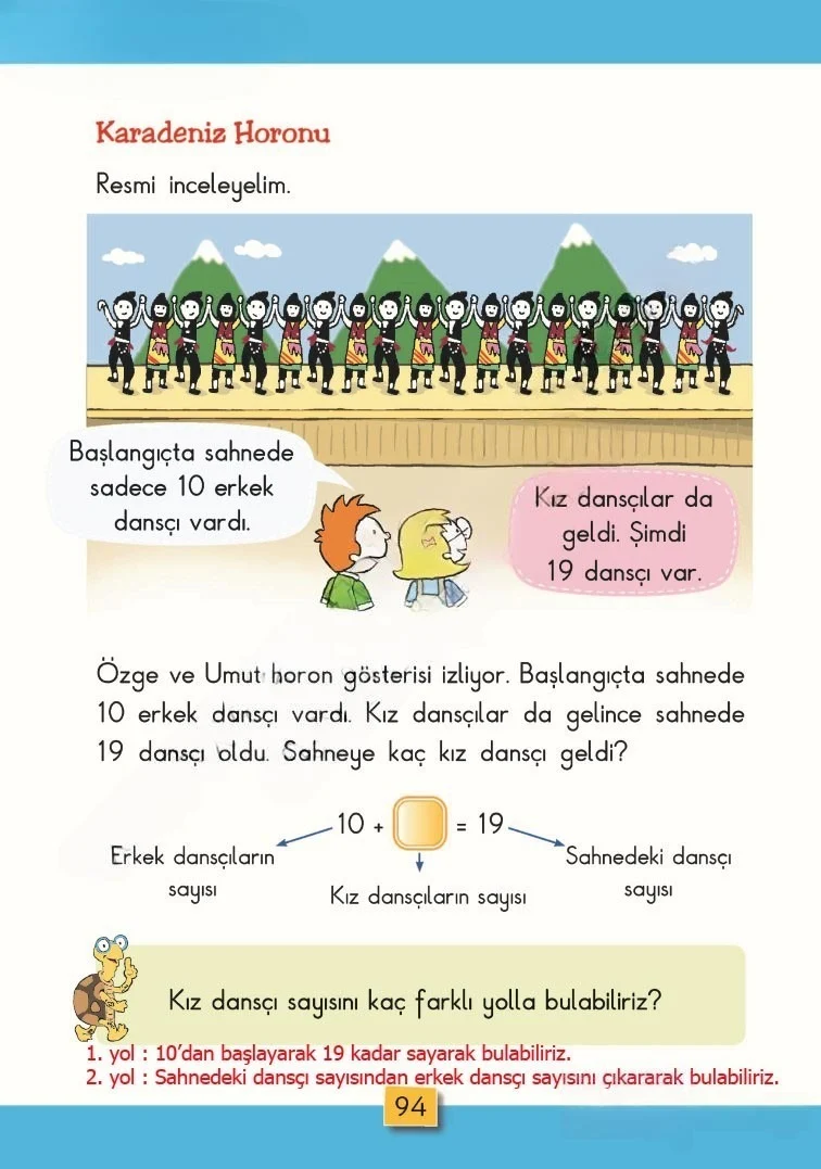 2. Sınıf Matematik Ders Kitabı Cevapları MHG Yayınları Sayfa 94 Çözüm Görseli