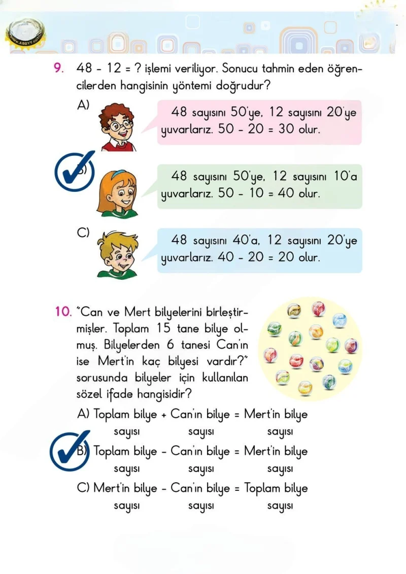 2. Sınıf Matematik Ders Kitabı Cevapları Pasifik Yayınları Sayfa 102 Çözüm Görseli