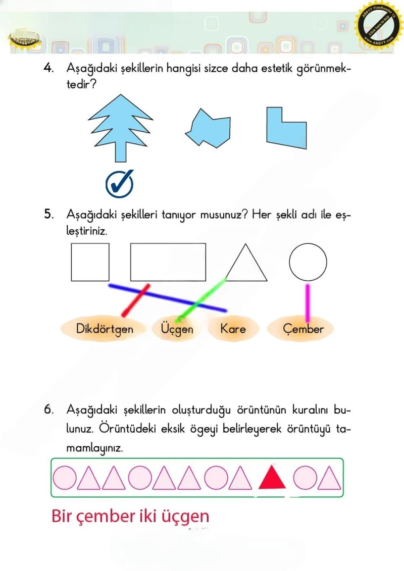 2. Sınıf Matematik Ders Kitabı Cevapları Pasifik Yayınları Sayfa 105 Çözüm Görseli