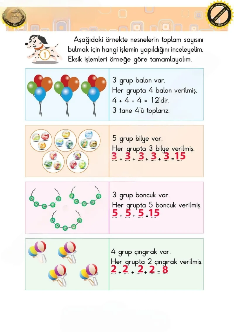2. Sınıf Matematik Ders Kitabı Cevapları Pasifik Yayınları Sayfa 137 Çözüm Görseli