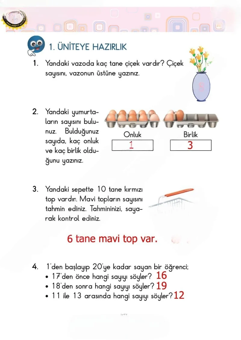2. Sınıf Matematik Ders Kitabı Cevapları Pasifik Yayınları Sayfa 14 Çözüm Görseli