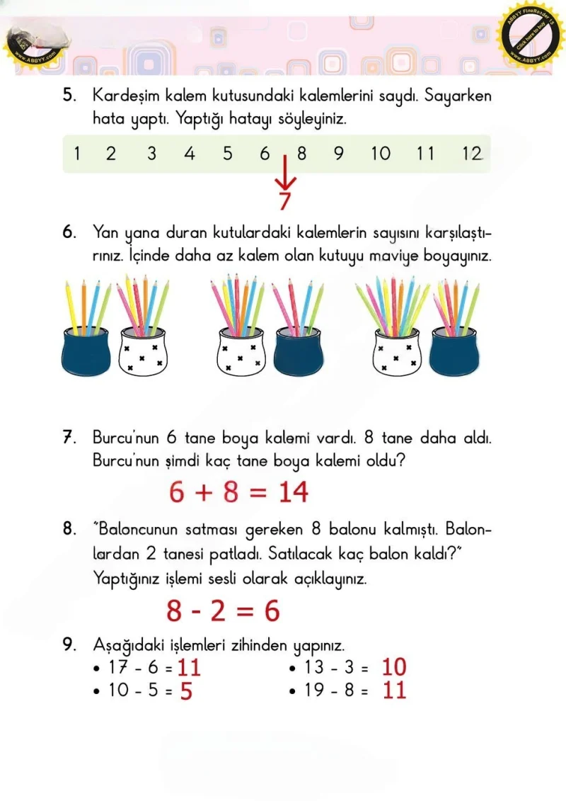 2. Sınıf Matematik Ders Kitabı Cevapları Pasifik Yayınları Sayfa 15 Çözüm Görseli