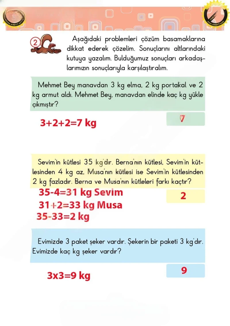 2. Sınıf Matematik Ders Kitabı Cevapları Pasifik Yayınları Sayfa 230 Çözüm Görseli