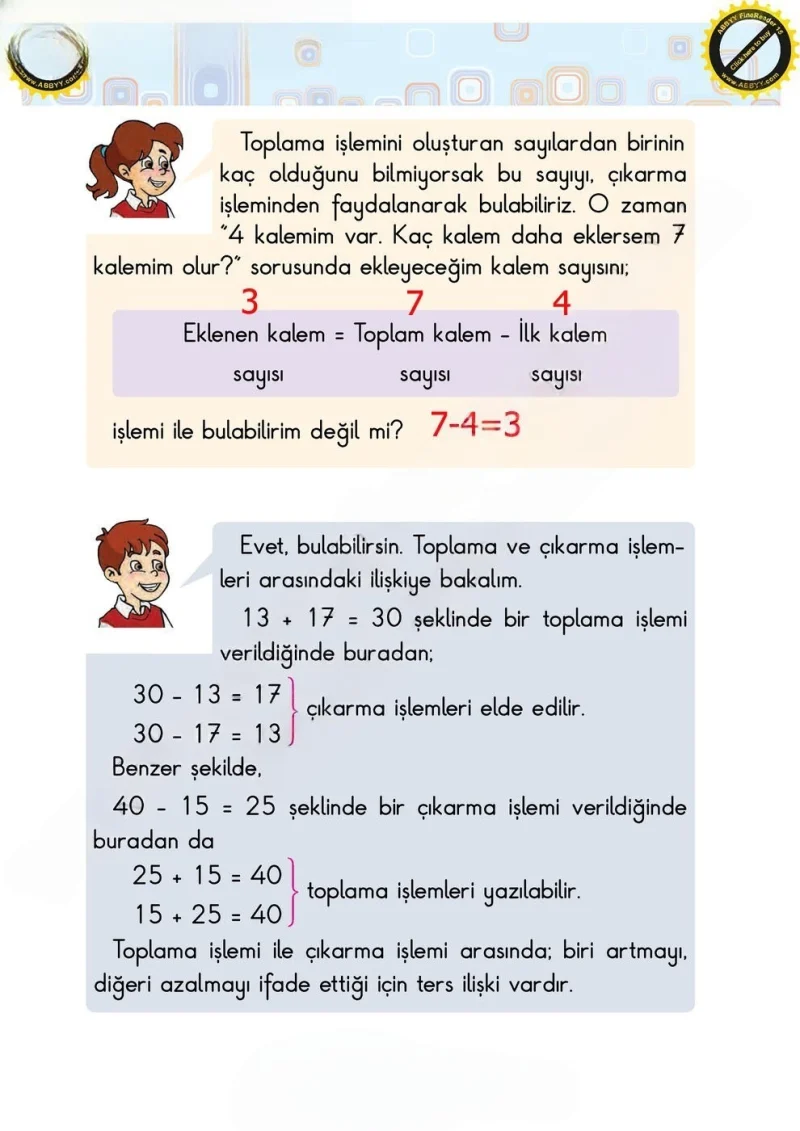2. Sınıf Matematik Ders Kitabı Cevapları Pasifik Yayınları Sayfa 85 Çözüm Görseli