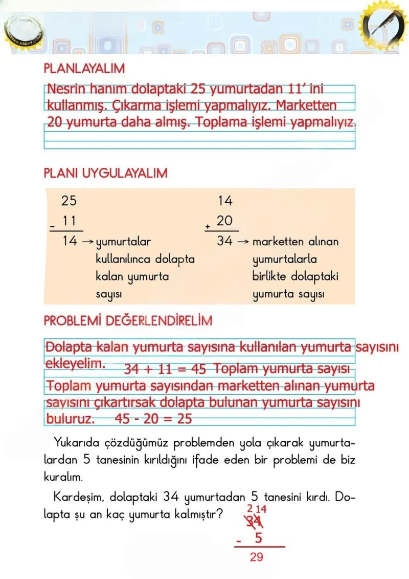 2. Sınıf Matematik Ders Kitabı Cevapları Pasifik Yayınları Sayfa 93 Çözüm Görseli