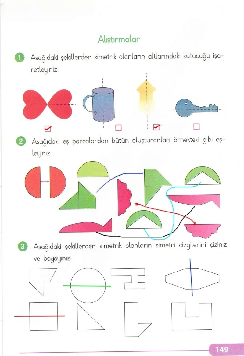 2. Sınıf Matematik Ders Kitabı Cevapları Tekno Artı Yayınları Sayfa 149 Çözüm Görseli