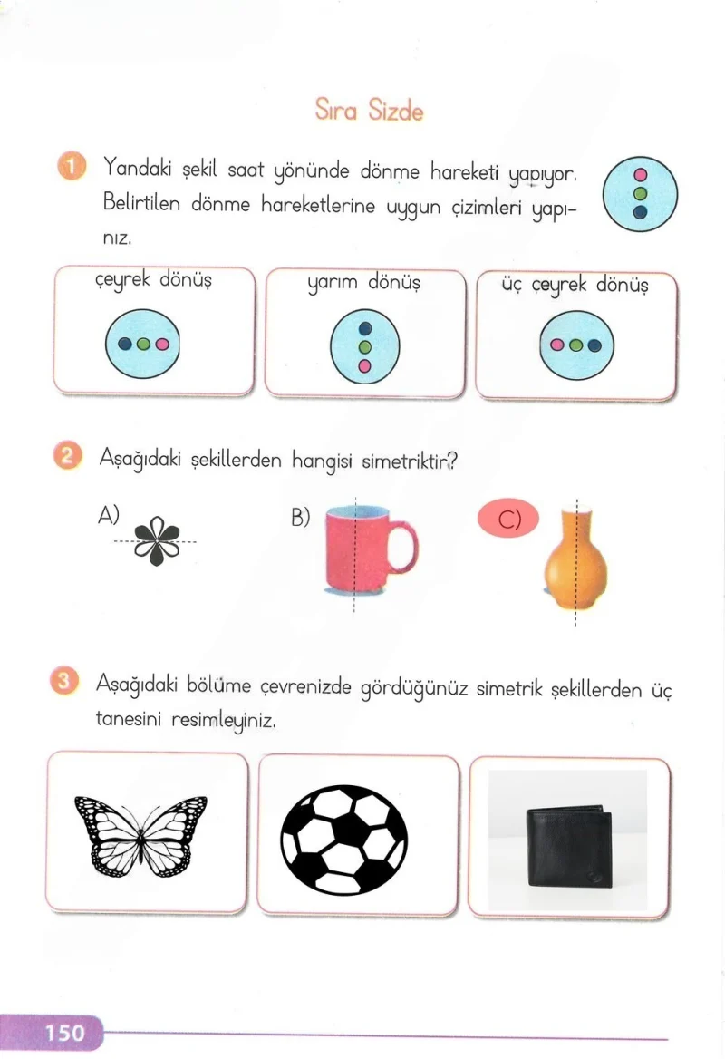 2. Sınıf Matematik Ders Kitabı Cevapları Tekno Artı Yayınları Sayfa 150 Çözüm Görseli