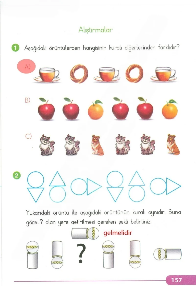 2. Sınıf Matematik Ders Kitabı Cevapları Tekno Artı Yayınları Sayfa 157 Çözüm Görseli