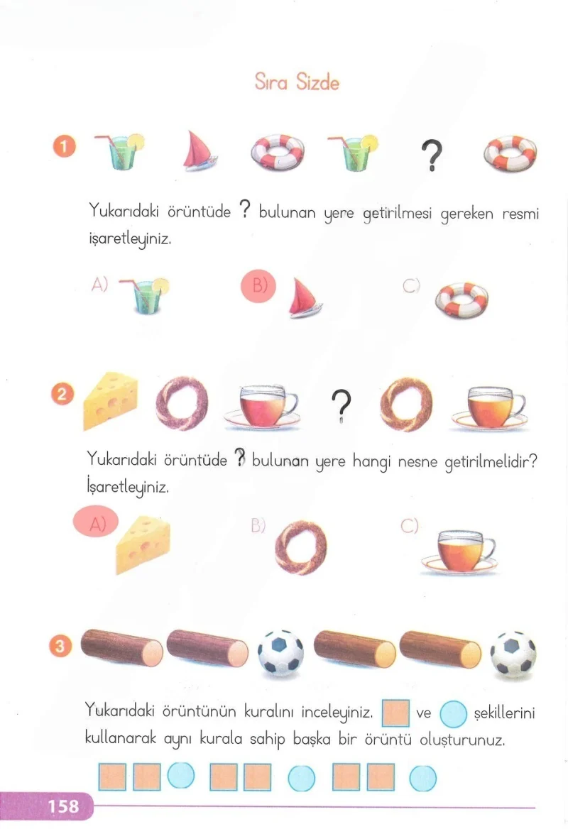 2. Sınıf Matematik Ders Kitabı Cevapları Tekno Artı Yayınları Sayfa 158 Çözüm Görseli