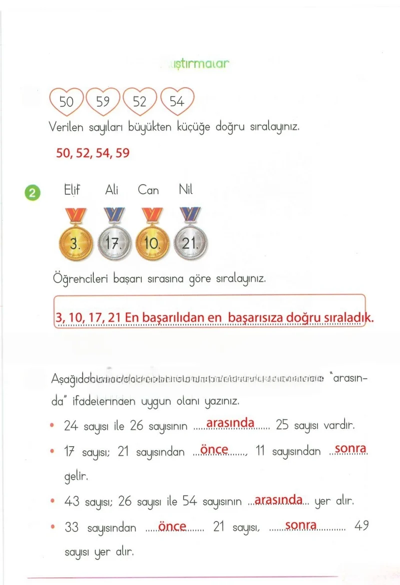 2. Sınıf Matematik Ders Kitabı Cevapları Tekno Artı Yayınları Sayfa 47 Çözüm Görseli