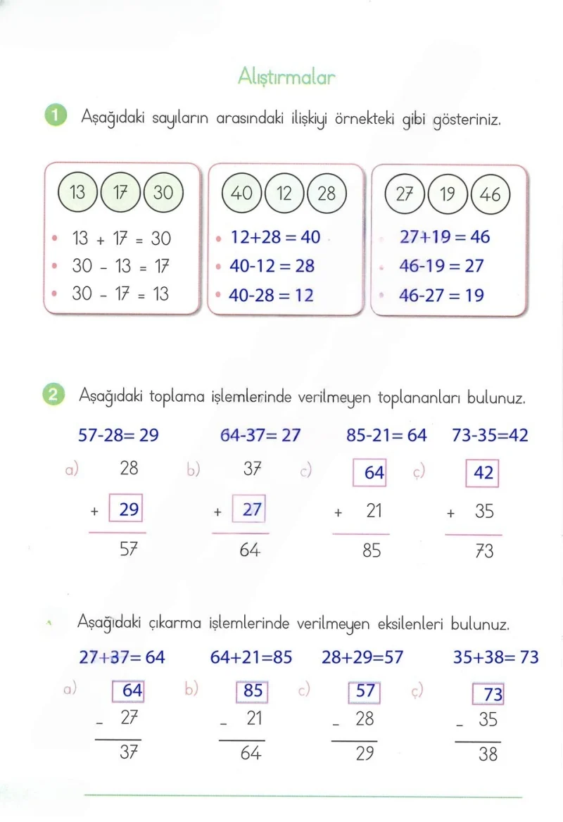 2. Sınıf Matematik Ders Kitabı Cevapları Tekno Artı Yayınları Sayfa 98 Çözüm Görseli