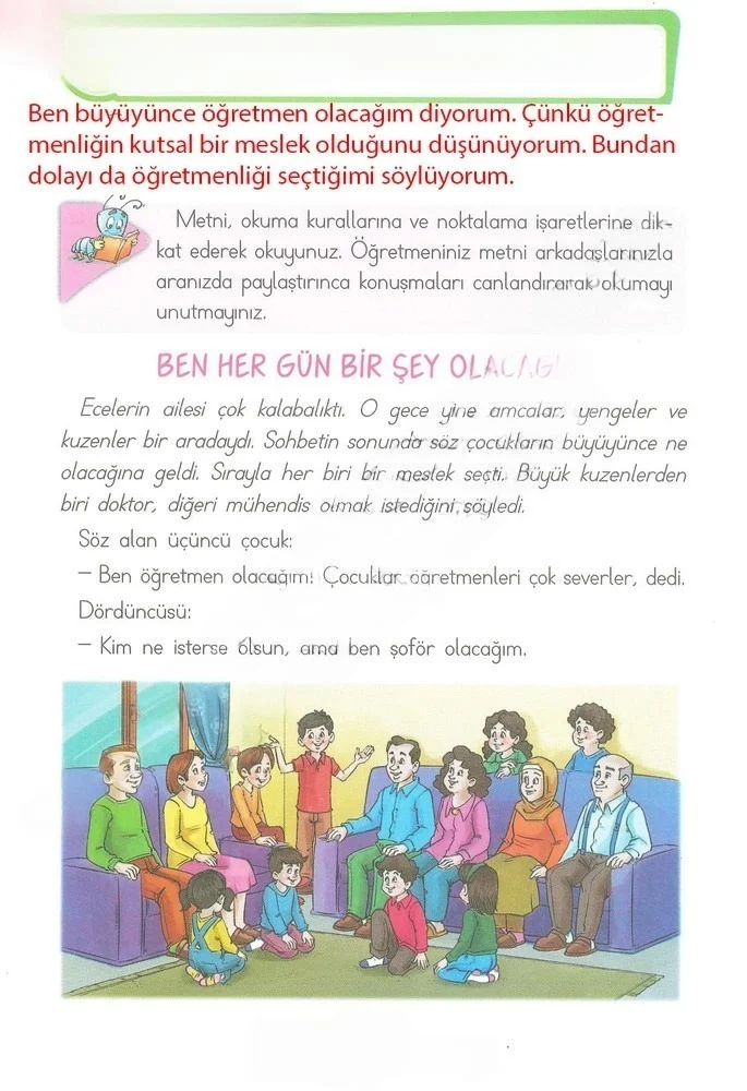 2. Sınıf Türkçe Ders Kitabı Cevapları Ada Matbaacılık Yayıncılık Sayfa 109 Çözüm Görseli