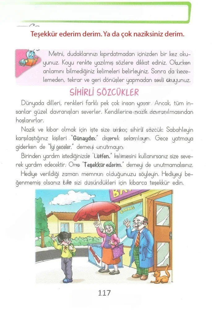 2. Sınıf Türkçe Ders Kitabı Cevapları Ada Matbaacılık Yayıncılık Sayfa 117 Çözüm Görseli