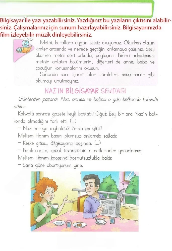 2. Sınıf Türkçe Ders Kitabı Cevapları Ada Matbaacılık Yayıncılık Sayfa 139 Çözüm Görseli