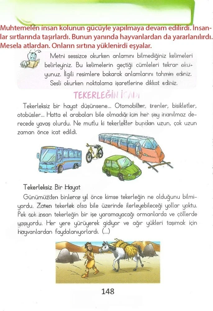 2. Sınıf Türkçe Ders Kitabı Cevapları Ada Matbaacılık Yayıncılık Sayfa 148 Çözüm Görseli