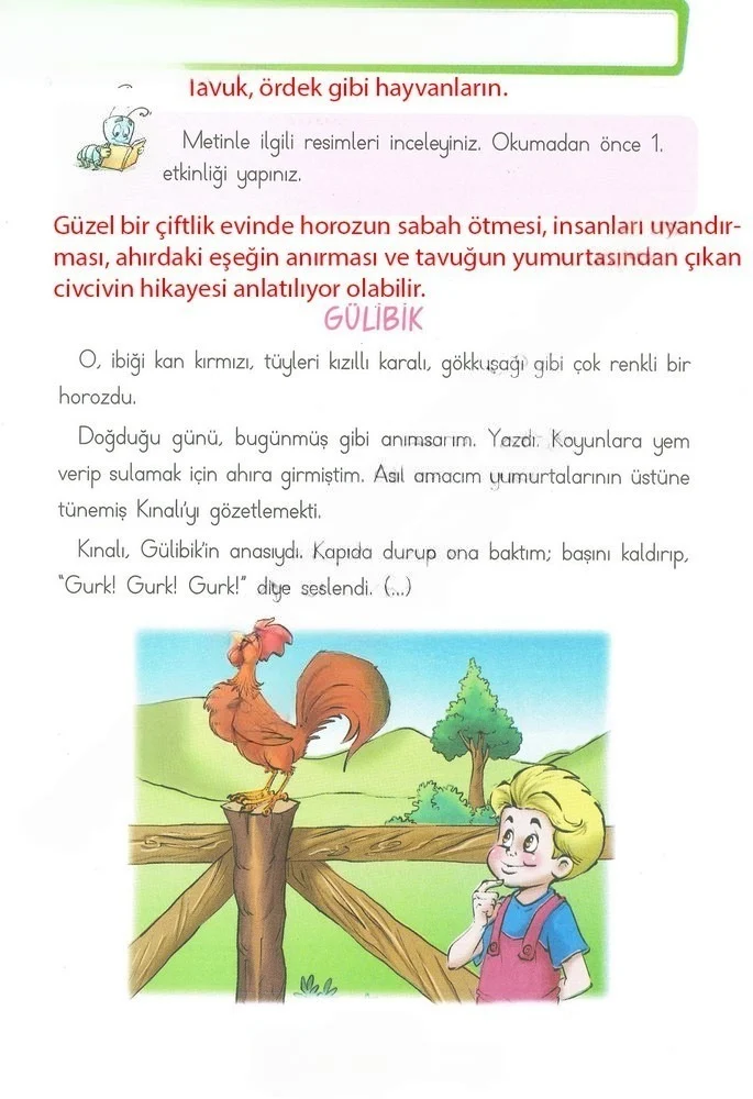 2. Sınıf Türkçe Ders Kitabı Cevapları Ada Matbaacılık Yayıncılık Sayfa 203 Çözüm Görseli