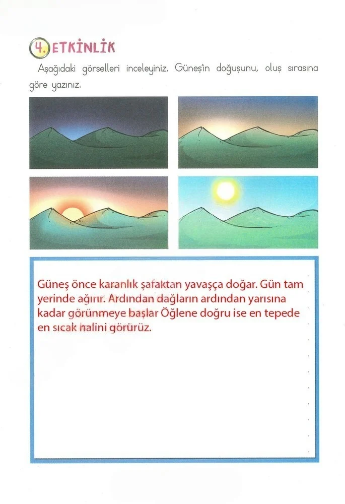 2. Sınıf Türkçe Ders Kitabı Cevapları Ada Matbaacılık Yayıncılık Sayfa 223 Çözüm Görseli