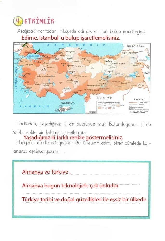 2. Sınıf Türkçe Ders Kitabı Cevapları Ada Matbaacılık Yayıncılık Sayfa 53 Çözüm Görseli