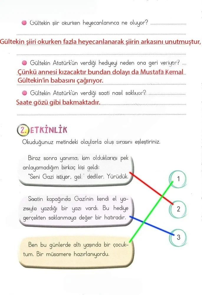 2. Sınıf Türkçe Ders Kitabı Cevapları Ada Matbaacılık Yayıncılık Sayfa 80 Çözüm Görseli