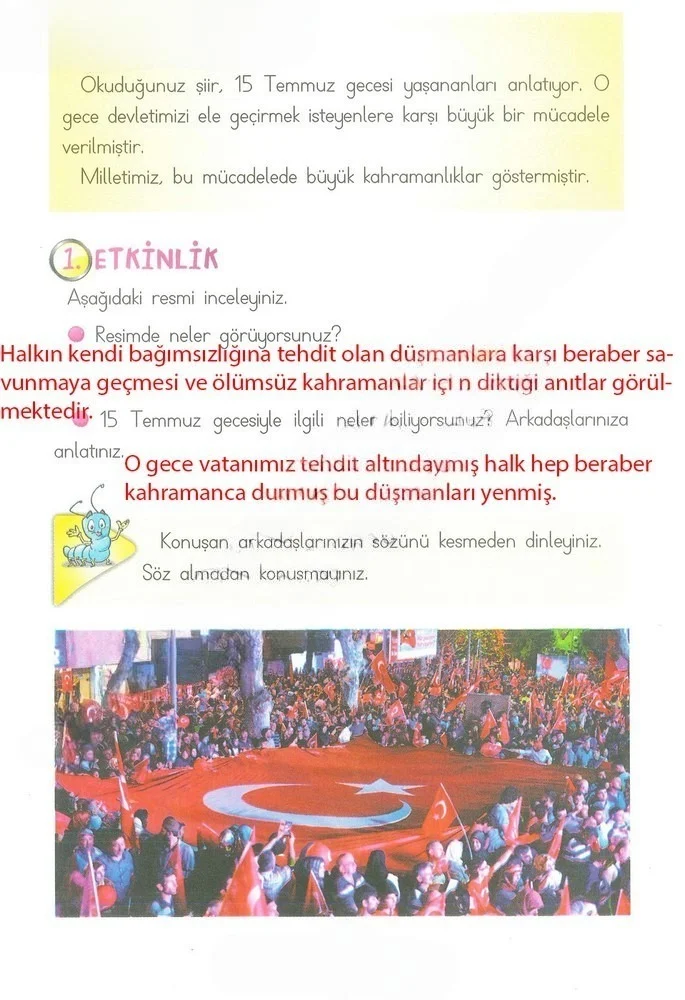 2. Sınıf Türkçe Ders Kitabı Cevapları Ada Matbaacılık Yayıncılık Sayfa 93 Çözüm Görseli