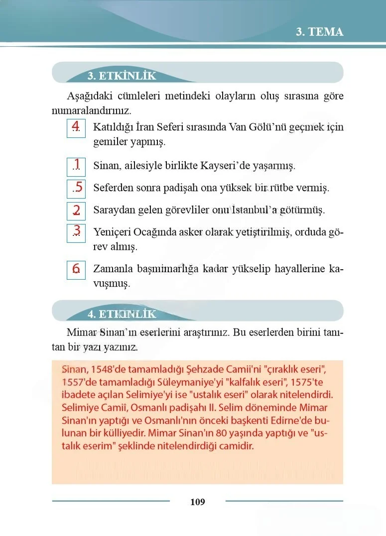 2. Sınıf Türkçe Ders Kitabı Cevapları Bilim ve Kültür Yayınları Sayfa 109 Çözüm Görseli