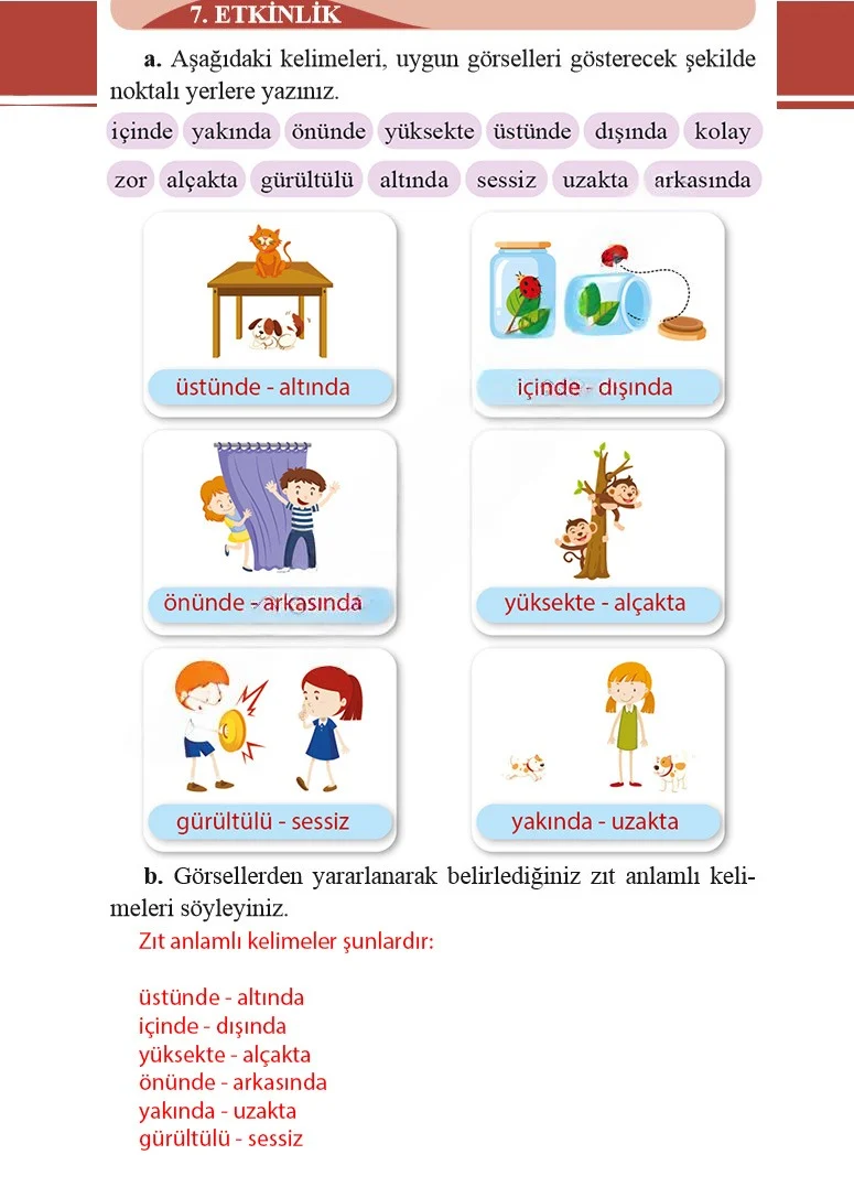 2. Sınıf Türkçe Ders Kitabı Cevapları Bilim ve Kültür Yayınları Sayfa 125 Çözüm Görseli