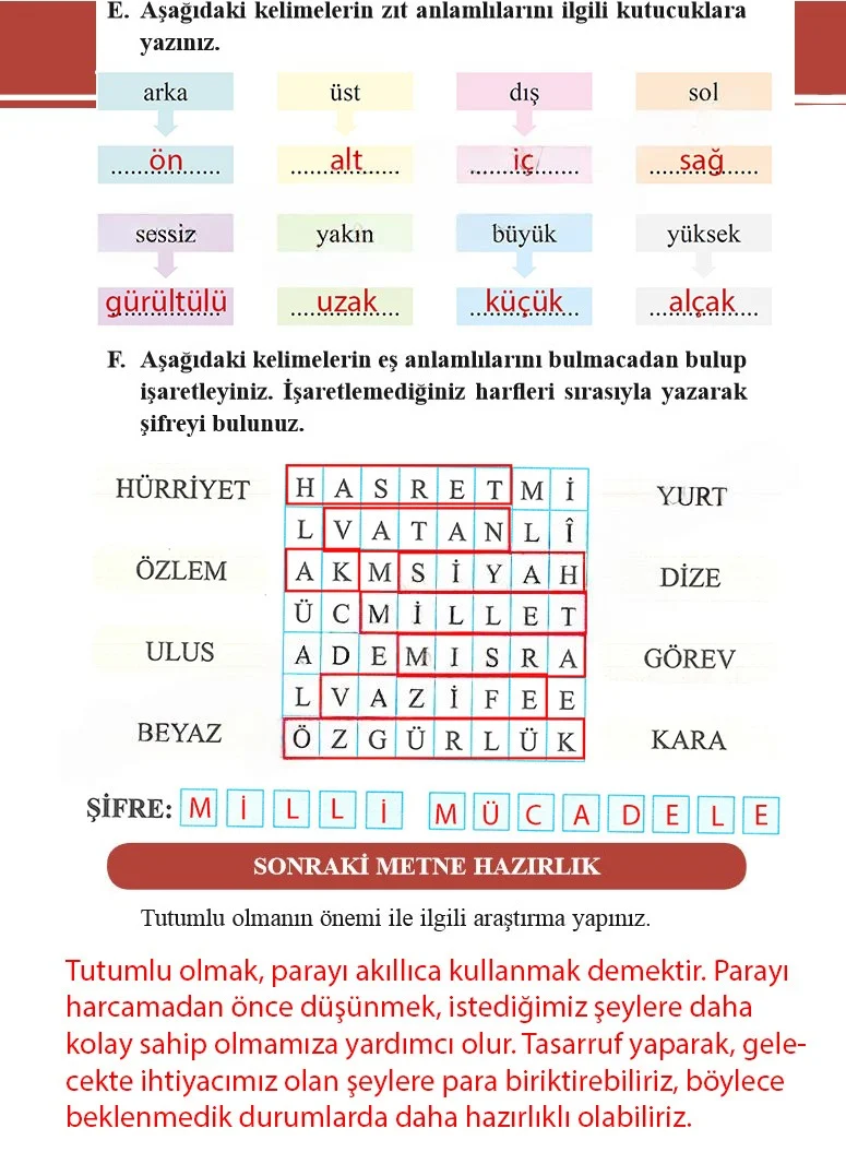 2. Sınıf Türkçe Ders Kitabı Cevapları Bilim ve Kültür Yayınları Sayfa 150 Çözüm Görseli