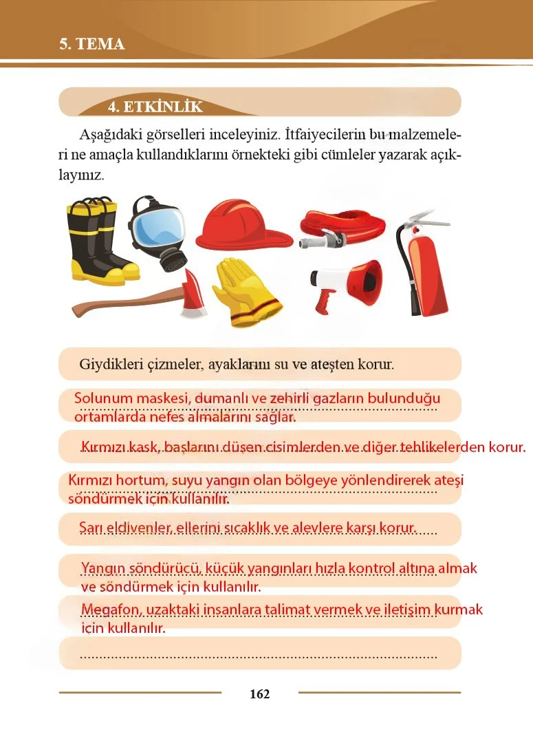 2. Sınıf Türkçe Ders Kitabı Cevapları Bilim ve Kültür Yayınları Sayfa 162 Çözüm Görseli