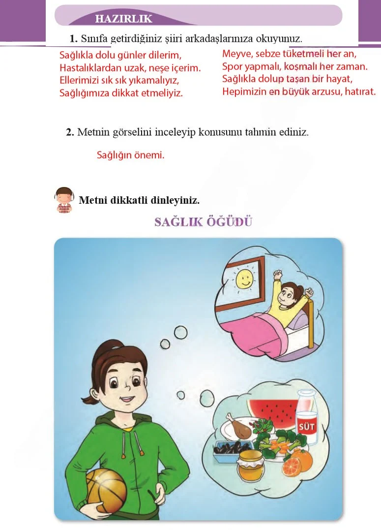 2. Sınıf Türkçe Ders Kitabı Cevapları Bilim ve Kültür Yayınları Sayfa 205 Çözüm Görseli