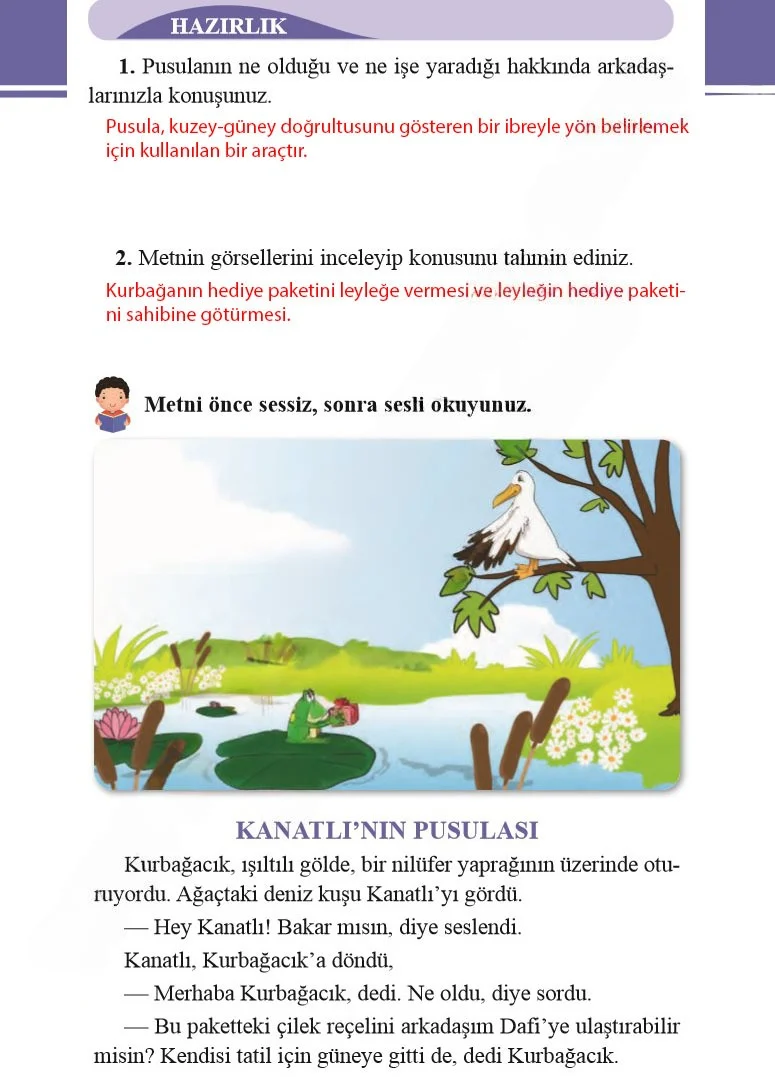 2. Sınıf Türkçe Ders Kitabı Cevapları Bilim ve Kültür Yayınları Sayfa 230 Çözüm Görseli
