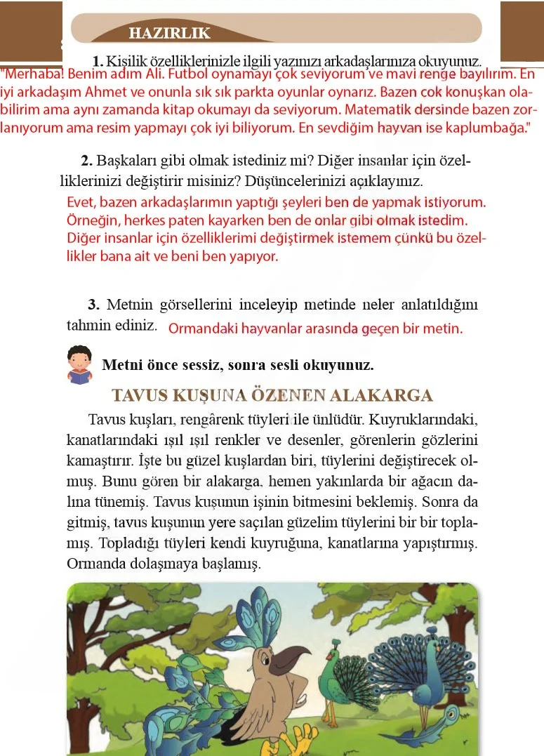 2. Sınıf Türkçe Ders Kitabı Cevapları Bilim ve Kültür Yayınları Sayfa 248 Çözüm Görseli