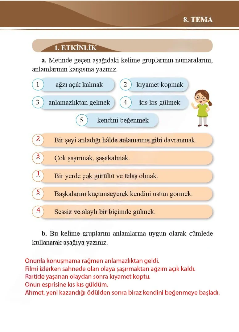 2. Sınıf Türkçe Ders Kitabı Cevapları Bilim ve Kültür Yayınları Sayfa 251 Çözüm Görseli