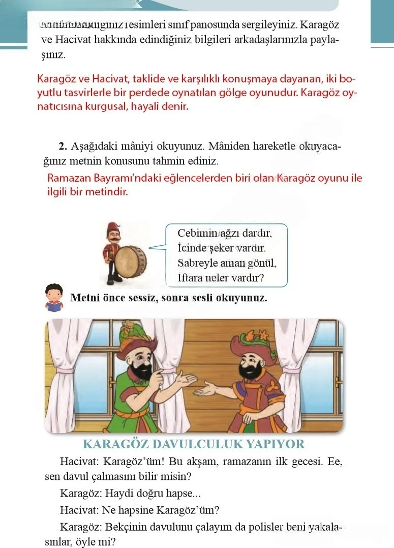2. Sınıf Türkçe Ders Kitabı Cevapları Bilim ve Kültür Yayınları Sayfa 92 Çözüm Görseli