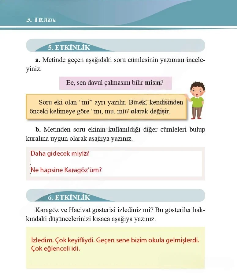 2. Sınıf Türkçe Ders Kitabı Cevapları Bilim ve Kültür Yayınları Sayfa 98 Çözüm Görseli